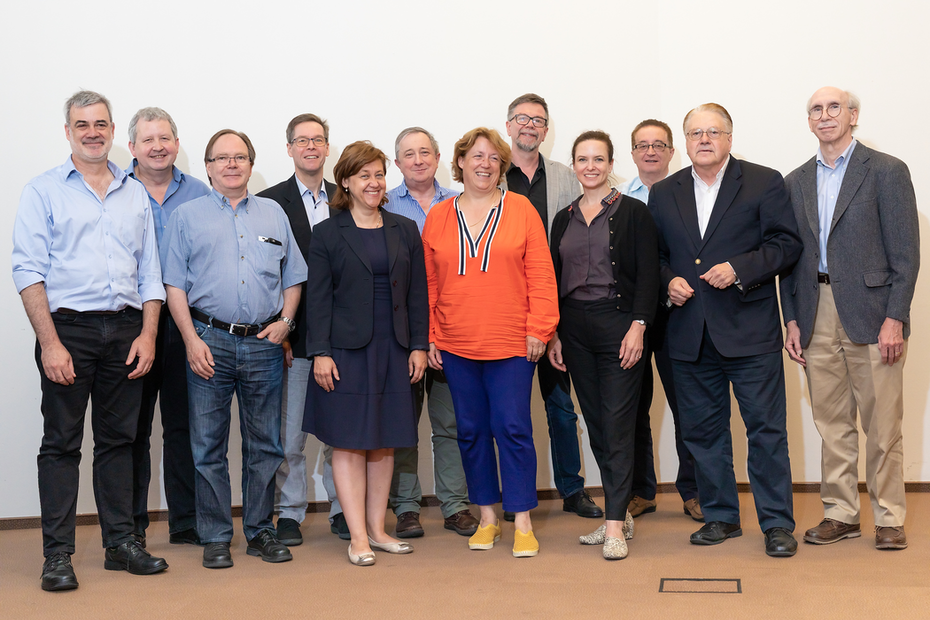 Gruppenbild der Mitglieder des MSAP beim Treffen in Wien