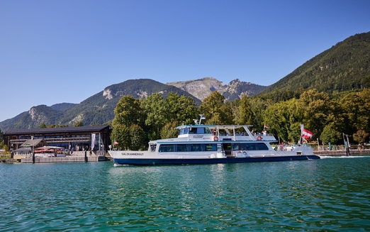 Schifffahrt am Wolfgangsee im Salzkammergut