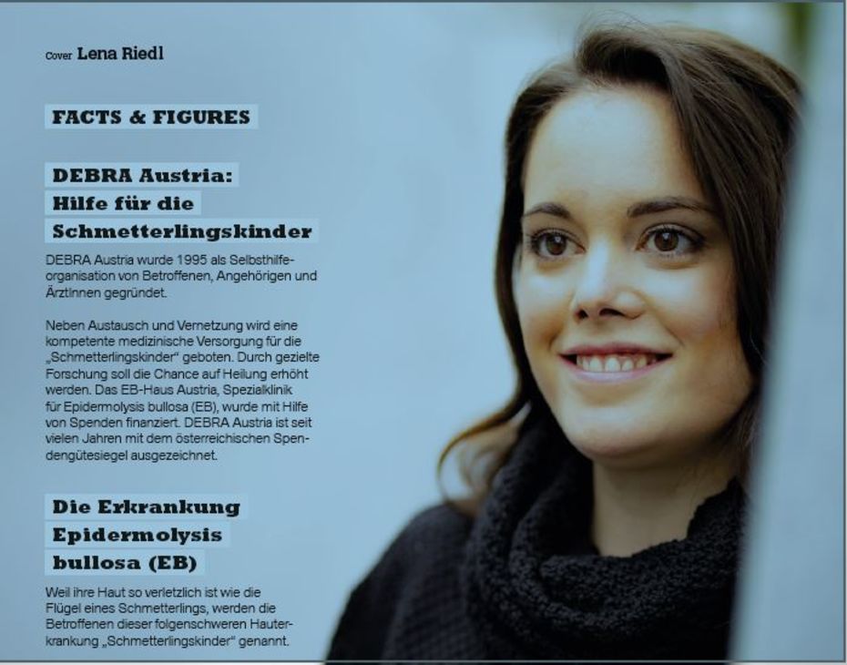 Ausschnitt des Interviews im Magazin Valid